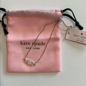 Kate Spade ♠️ Slider Flower Bracelet Silver